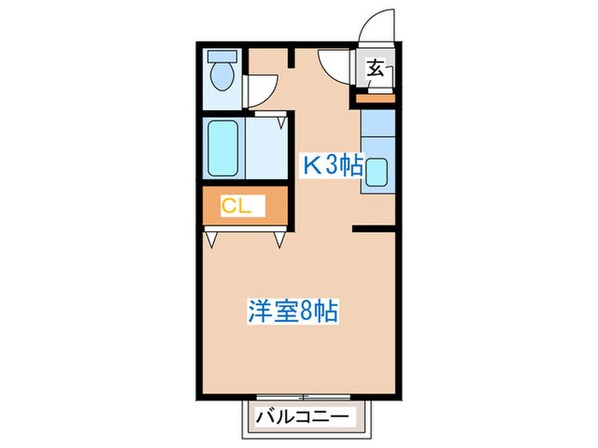 ﾊﾟﾅﾊｲﾂｶﾄﾚｱの物件間取画像